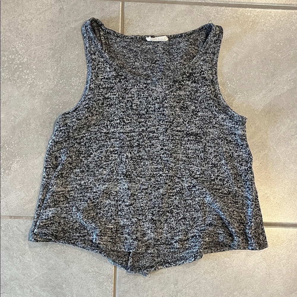 Stylish Heather Gray Tank Top